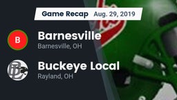 Recap: Barnesville  vs. Buckeye Local  2019