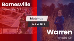 Matchup: Barnesville vs. Warren  2019