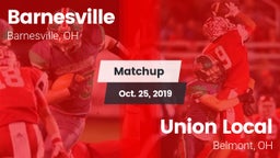 Matchup: Barnesville vs. Union Local  2019
