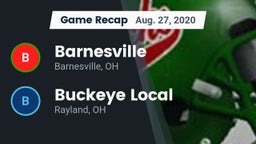 Recap: Barnesville  vs. Buckeye Local  2020