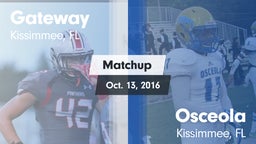 Matchup: Gateway vs. Osceola  2016