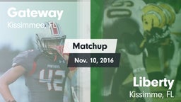 Matchup: Gateway vs. Liberty  2016