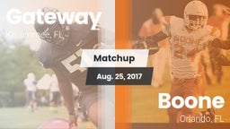 Matchup: Gateway vs. Boone  2017