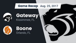 Recap: Gateway  vs. Boone  2017