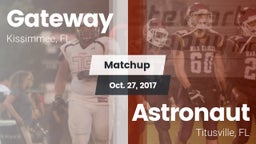 Matchup: Gateway vs. Astronaut  2017