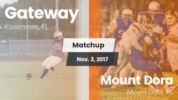 Matchup: Gateway vs. Mount Dora  2017