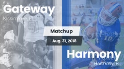 Matchup: Gateway vs. Harmony  2018