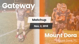 Matchup: Gateway vs. Mount Dora  2018