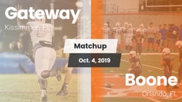 Matchup: Gateway vs. Boone  2019