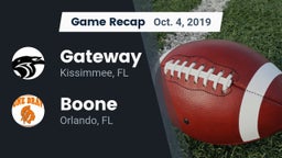 Recap: Gateway  vs. Boone  2019