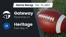 Recap: Gateway  vs. Heritage  2021