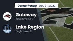 Recap: Gateway  vs. Lake Region  2022
