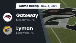 Recap: Gateway  vs. Lyman  2022