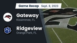 Recap: Gateway  vs. Ridgeview  2023