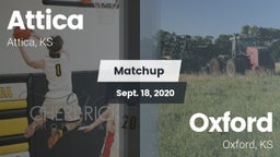 Matchup: Attica vs. Oxford  2020