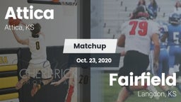 Matchup: Attica vs. Fairfield  2020