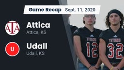 Recap: Attica  vs. Udall  2020