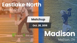 Matchup: Eastlake North vs. Madison  2016