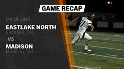 Recap: Eastlake North  vs. Madison  2016