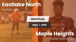 Matchup: Eastlake North vs. Maple Heights  2018