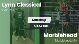 Matchup: Lynn Classical vs. Marblehead  2016