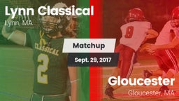 Matchup: Lynn Classical vs. Gloucester  2017