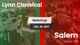 Matchup: Lynn Classical vs. Salem  2017