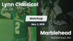 Matchup: Lynn Classical vs. Marblehead  2018