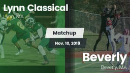 Matchup: Lynn Classical vs. Beverly  2018