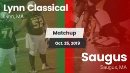 Matchup: Lynn Classical vs. Saugus  2019