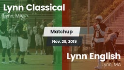 Matchup: Lynn Classical vs. Lynn English  2019