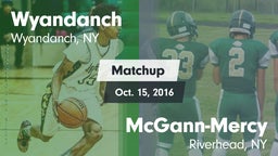 Matchup: Wyandanch vs. McGann-Mercy  2016