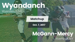Matchup: Wyandanch vs. McGann-Mercy  2017