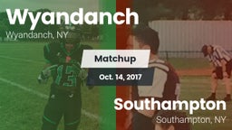 Matchup: Wyandanch vs. Southampton  2017