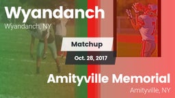 Matchup: Wyandanch vs. Amityville Memorial  2017