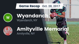 Recap: Wyandanch  vs. Amityville Memorial  2017