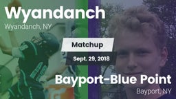 Matchup: Wyandanch vs. Bayport-Blue Point  2018