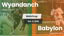 Matchup: Wyandanch vs. Babylon  2018