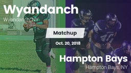 Matchup: Wyandanch vs. Hampton Bays  2018