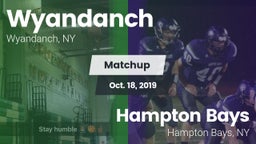 Matchup: Wyandanch vs. Hampton Bays  2019