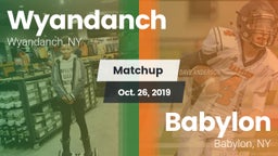 Matchup: Wyandanch vs. Babylon  2019