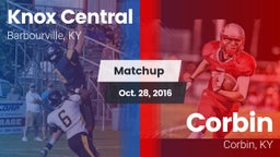 Matchup: Knox Central vs. Corbin  2016
