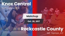 Matchup: Knox Central vs. Rockcastle County  2017
