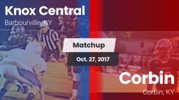 Matchup: Knox Central vs. Corbin  2017