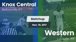 Matchup: Knox Central vs. Western  2017