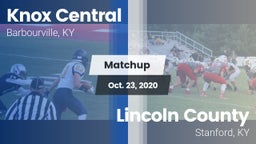 Matchup: Knox Central vs. Lincoln County  2020