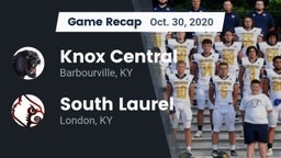 Recap: Knox Central  vs. South Laurel  2020