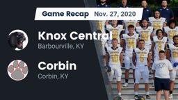 Recap: Knox Central  vs. Corbin  2020