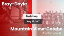 Matchup: Bray-Doyle vs. Mountain View-Gotebo  2017
