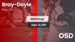 Matchup: Bray-Doyle vs. OSD 2017